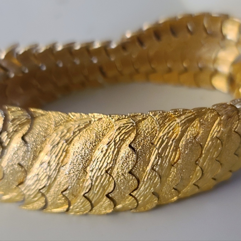 Gold color Viro vintage bracelet